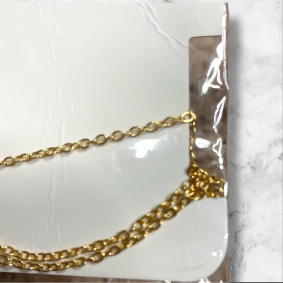 So Pretty Dainty Gold Pearl Choker Necklaces Layering Set For Women Nickel Free - Picture 5 of 7